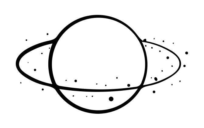 Space‑borne data icon